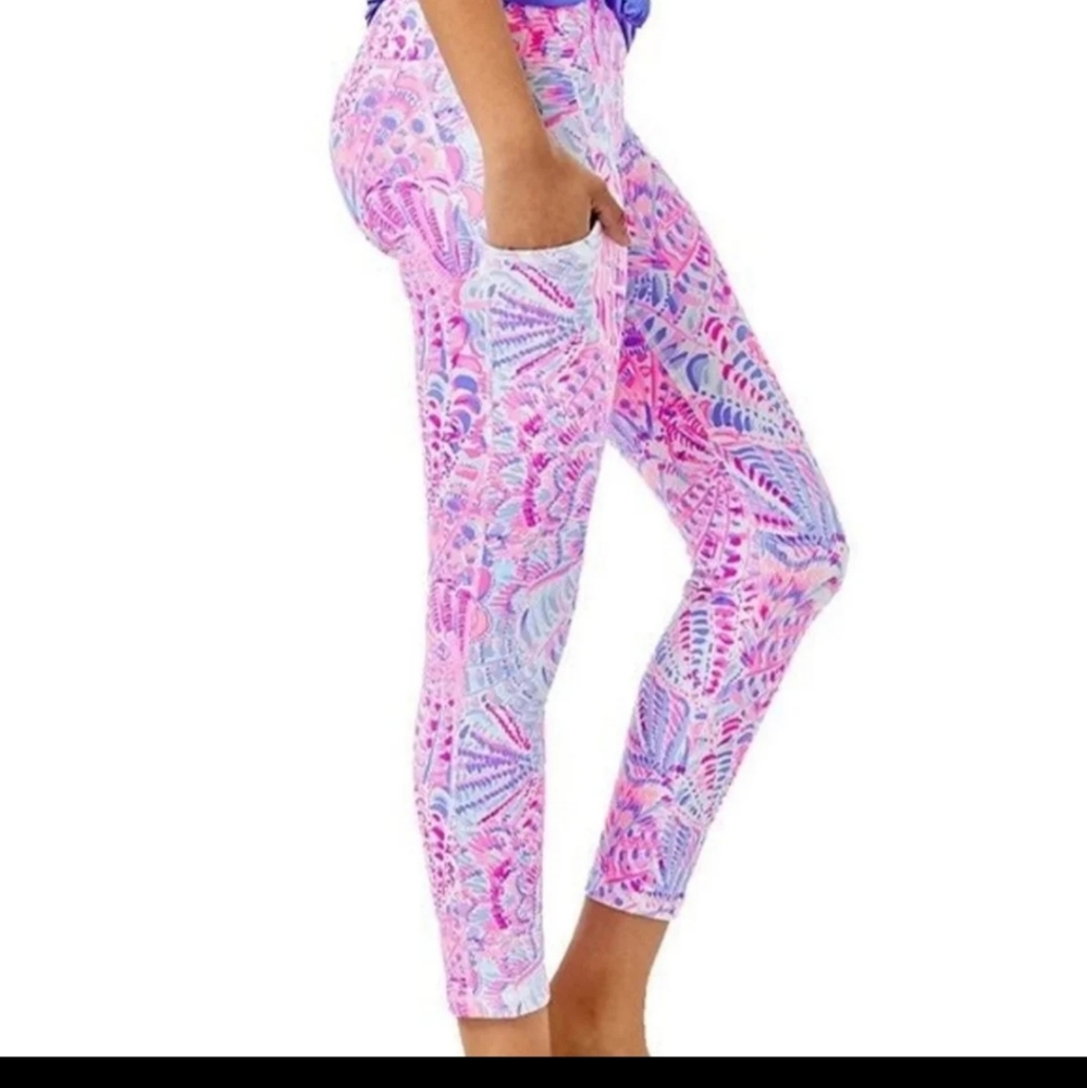 Lilly Pulitzer Weekender Raz Berry Leggings